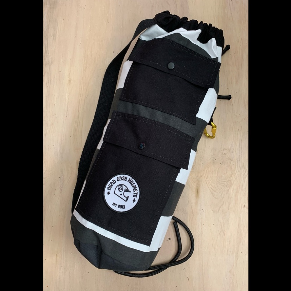 Motorcycle Chopper Sissy Bar Bag - The Jailbird - Picture 1 of 4